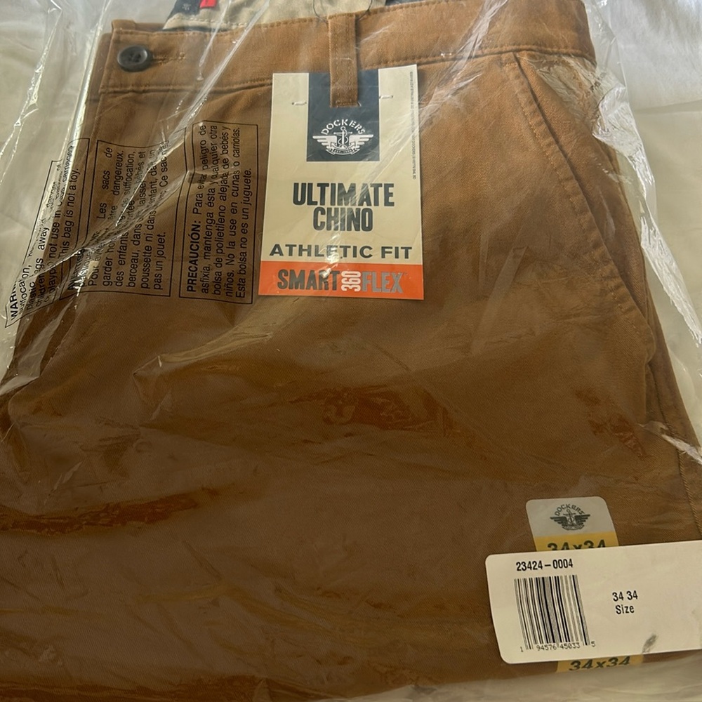 Men’s Dockers Ultimate Chino Athletic Fit 34x34